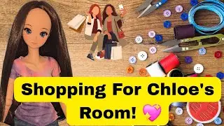 💜Working On My Smart Doll Diorama! Shopping For Chloe's Room!💖🛍