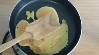 Pancake Art Draw Disney MINNIE MOUSE  - Elieoops