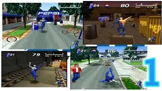 Pepsiman : Gameplay Part 1 [Android | Emulator PS1 | Duckstation]