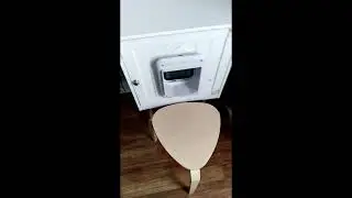 DIY cat feeder box