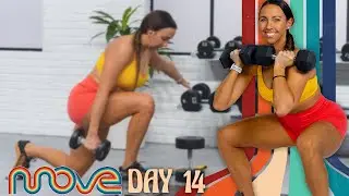 40 Minute Lower Body Lean Challenge Workout | MOVE - Day 14