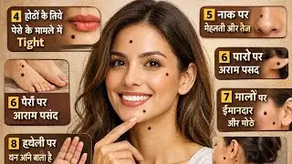 शरीर पर तिल क्या बताते हैं?Amazing Human Body Facts | Live Hindi Facts