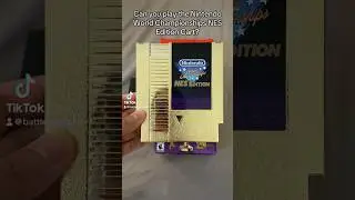 Can you play the Nintendo World Championships NES Edition Cart? #nintendoworldchampionships