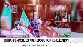 Buhari Endorses Akeredolu for Re-Election  (NEWS | NIGERIA)