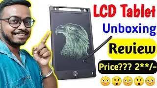 LCD Writing Pad Unboxing & Review | 8.5'' LCD Writing Tablet Pad | Price???😱😱 | Writing Pad for Kids