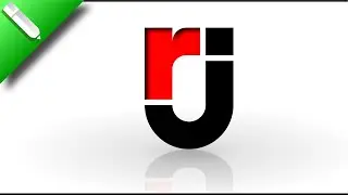 R J Logo Design in Coreldraw | Professional Logo Design in Coreldraw