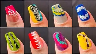 15 + Easy Nailart Designs for beginners || Nailart Designs at home ||  Nailart Designs 2025