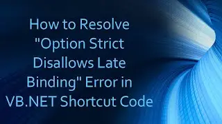 How to Resolve 