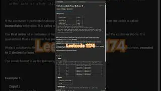 Leetcode 1174 in 40 Seconds | SQL 50 Challenge #sql #coding #leetcode #mysql #leetcode1174