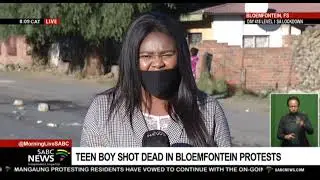Security guard due in court over fatal shooting of a teen boy during Bloemfontein protests