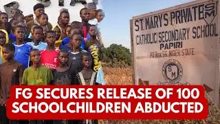 FG Secures Release Of 100 Schoolchildren Abducted In Niger State