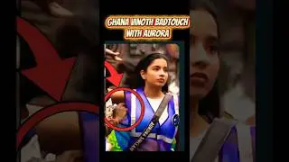 ghana vinoth badtouch aurora #aurora #bb9tamil #worst #trending #tamil #onnumepuriyala #shorts