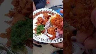 Famous Chicken Pakora😍|Street Style Fried Chicken #indianstreetfood #streetfood #shorts #chicken