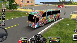 Coach Bus Simulator IndiaOff-road DrivingBus Game | NewUpdate🥹2026Full Gameplay Video Partsbabies45