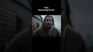 My first ever Ai created vid for the Bible 💀 SUB for more #ai #christianhumor #christian #noah