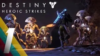 DESTINY - Weekly SIVA Heroic Strike Playlist Part 1 - Defender Titan Gameplay [PS4 HD 1080p]