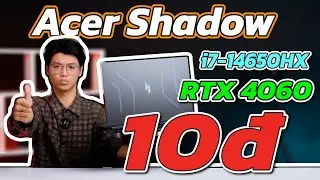 Chiếc Laptop n&agrave;y SU&Yacute;T 10 điểm ! REVIEW Acer Shadow Knight (RTX 4060) | TGS365
