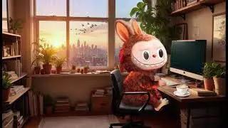 Labubu&rsquo;s Morning Code & Coffee ☕ Lofi Beats to Focus