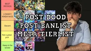 THE BEST YUGIOH DECKS! META TIER LIST! (Post DOOD/September Banlist)