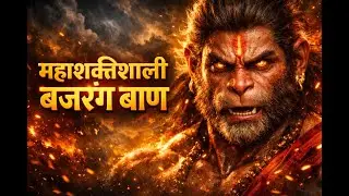श्री बजरंग बाण | Hanuman Ji Powerful Stotra | Divine Energy 4K Visuals
