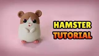 🔴 DIY How to Make HAMSTER - Polymer Clay, plastilina and Fondant Tutorial