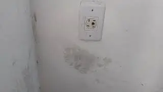 Como ficou a batida de pedra na parede, depois de 6 anos para acabar com infiltração?