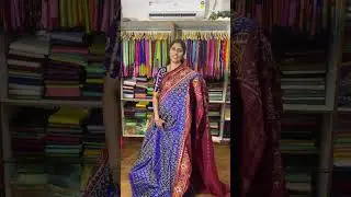 LIVE 🔴 Premium Patola Sarees Collection 💫 Kathan | Rajkot | Double Ikat #ashaboutique #live 