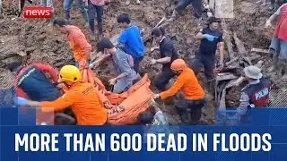 Rescuers struggle to find survivors after devastating floods and landslides