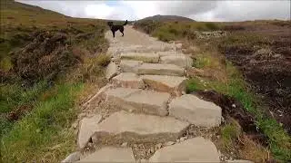 Errigal, Highest Mountain in County Donegal. Part 1, The Climb Up. 24th September 2022