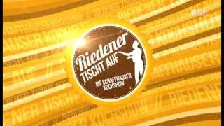 RIEDENER TISCHT IN DER ALPH&Uuml;TTE AUF: GHACKETS MIT H&Ouml;RNLI