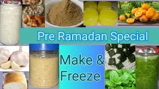 Pre Ramadan Preparation 2026. Ramzan ul Mubarak main Iftaar ki tayyarian