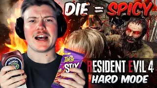 Resident Evil 4, But My Tongue is MELTING (Ghost Pepper Challenge)