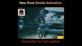 Rose Emote Animation change 😱😱 #shorts #endlessaction