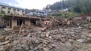 Cloud burst in Thunag of Seraj valley || Himachal Pradesh, India