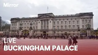 LIVE: Outside Buckingham Palace after Andrew arrested for misconduct in a public office