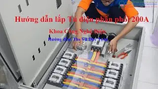 Lắp tủ điện phân phối 200A