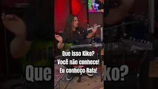 Kiko loureiro &eacute; uma das pessoas mais aleat&oacute;ria na m&uacute;sica kkkk #kikoloureiro #angra #drummer