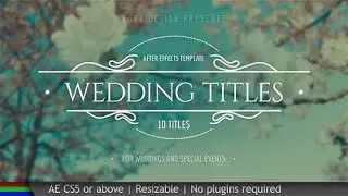 After Effects Free 5 Wedding Title 2023  |  | Cinematic title. #viral #Weddingtitle