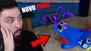 NOVO FINAL?! O MONSTRO ROXO SAI DO DUTO E ATACA O BICHO AZUL NO RAINBOW FRIENDS !! - INCR&Iacute;VEL