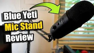 Blue Yeti Mic Stand Review | (EastShining Boom Arm + Adapter!)