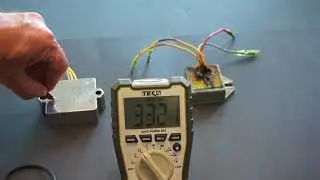 How to test rectifier outboard