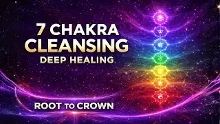 Quick 7 Chakra Cleansing & Deep Healing | Frequency-Based Meditation | Root to Crown