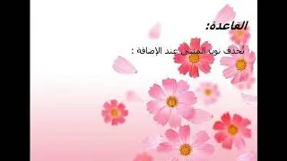 حذف نون المثنى للأستاذة أسماء صلاح