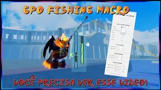 MACRO de PESCA no GPO!!! | Dicas e Bugs | N&atilde;o use macro antes de ver esse video!