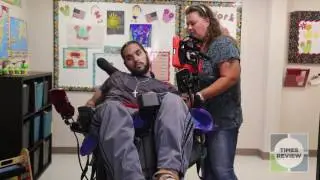 Riverhead man takes first steps since life-altering crash three years ago