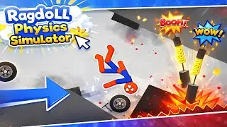 САМЫЕ ЭПИЧНЫЕ ПАДЕНИЯ | Ragdoll Physics Simulator