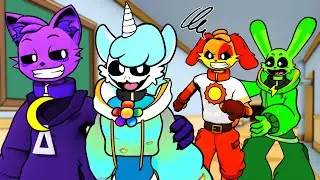 Craftycorn e CatNap SAIRAM em um ENCONTRO