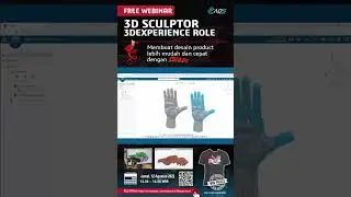 SOLIDWORKS INDONESIA - Webinar 3DExperience xShape Sub-D Modeling #shorts