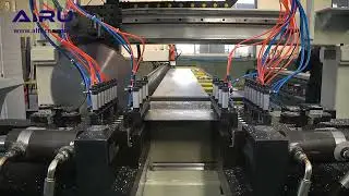 Integrated Punching and Sawing Machine for Construction Aluminum Alloy Formwork ZX-SMC009
