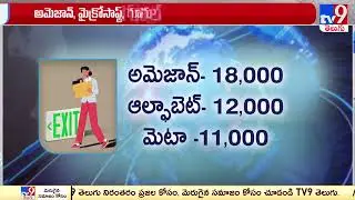 షాకు లో ఉన్న టెక్నాలజీ సెక్టార్ | Global Companies Competing in Job Cuts - TV9